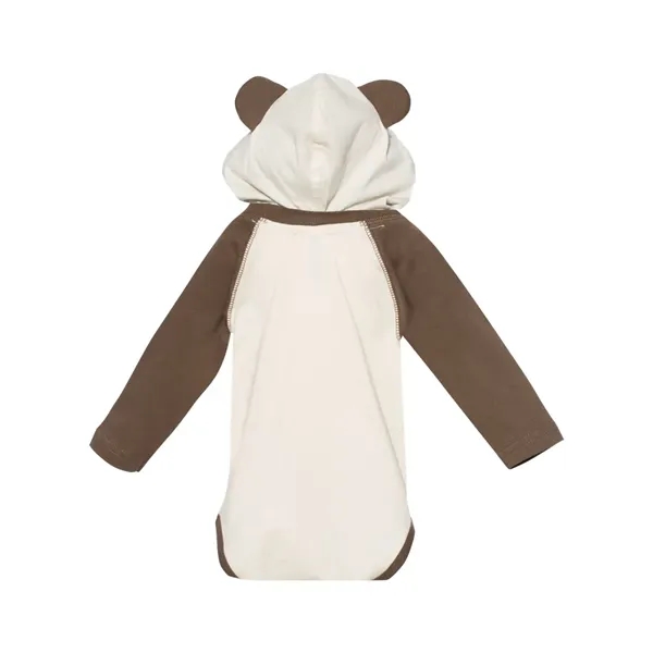 Rabbit Skins Fine Jersey Infant Character Hooded Long Sle...... from ASI 84358 S&S Activewear