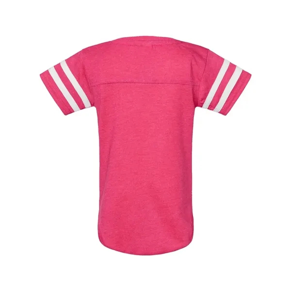 Football jersey bodysuit with 3-snap closure and EasyTear™ label.... from ASI 84358 S&S Activewear