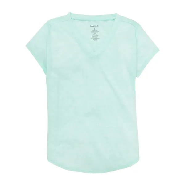 Girls Snow Heather Short Sleeve V-Tee... from ASI 84358 S&S Activewear