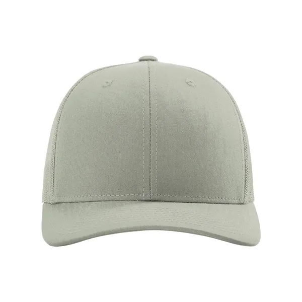 Trucker snapback cap made of polyester/cotton with a mesh back and... from ASI 84358 S&S Activewear