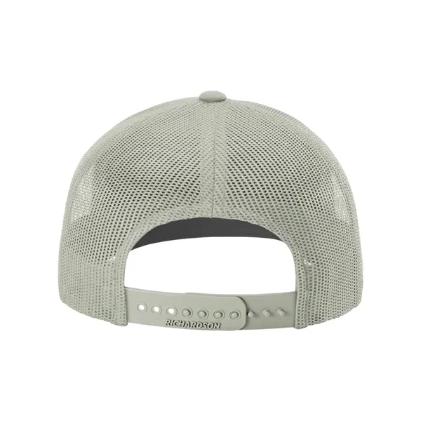 Trucker snapback cap made of polyester/cotton with a mesh back and... from ASI 84358 S&S Activewear