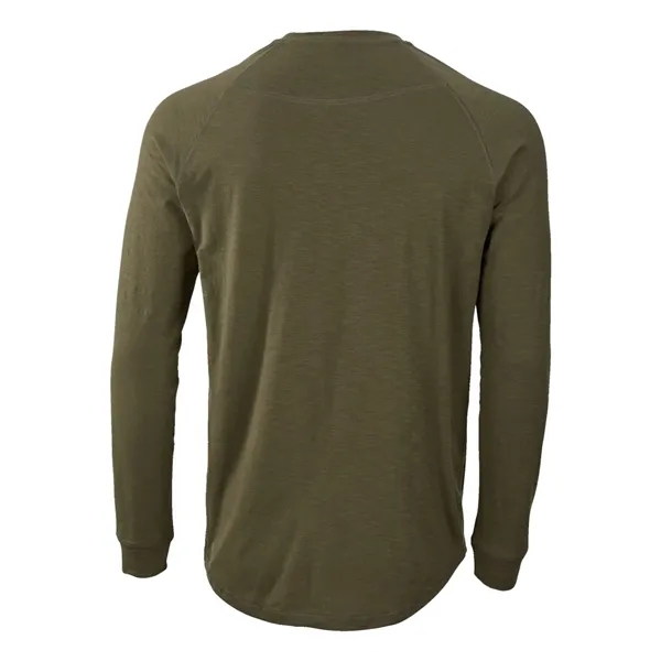 Boxercraft Henley Long Sleeve T-Shirt... from ASI 84358 S&S Activewear