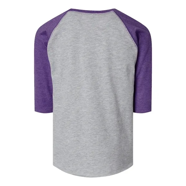 Rabbit Skins Fine Jersey Toddler 3/4 Sleeve Baseball T-Shirt, blank.... from ASI 84358 S&S Activewear