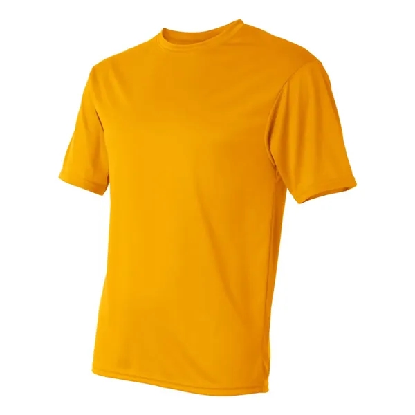 Performance t-shirt with self-fabric collar. Blank product.... from ASI 84358 S&S Activewear