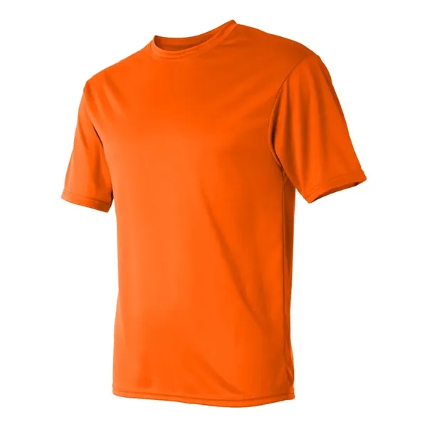 Performance t-shirt with self-fabric collar. Blank product.... from ASI 84358 S&S Activewear