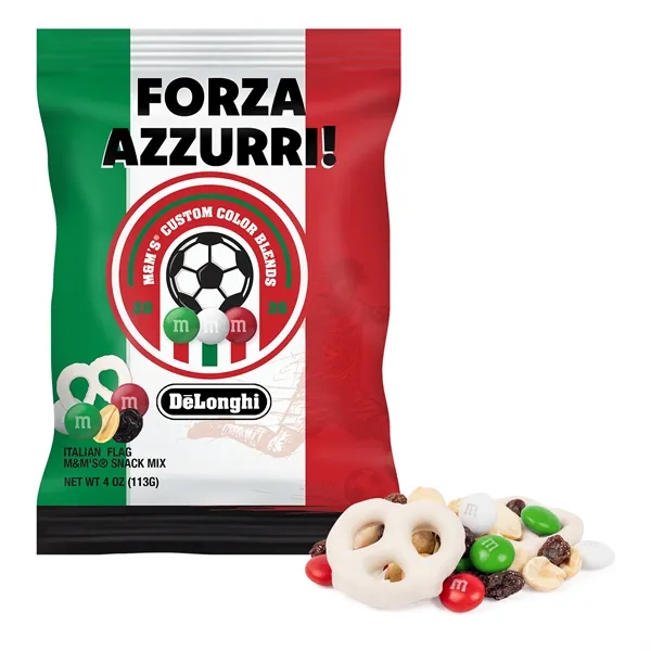 Soccer M&M'S Snack Mix - 4 oz Digibag... from ASI 44900 NC Custom (CI/Lanco) / Chocolate Inn