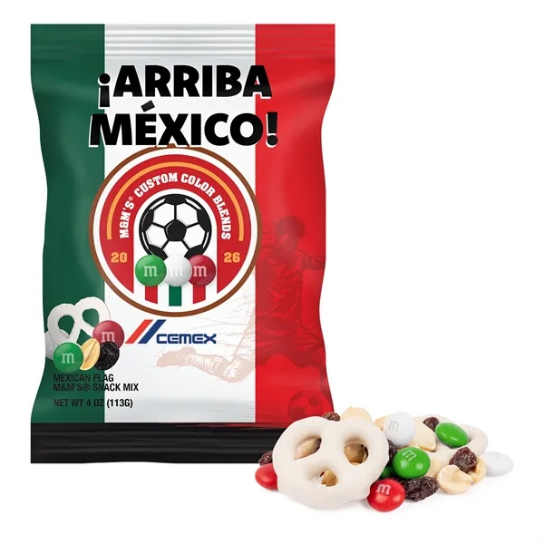 Soccer M&M'S Snack Mix - 4 oz Digibag... from ASI 44900 NC Custom (CI/Lanco) / Chocolate Inn