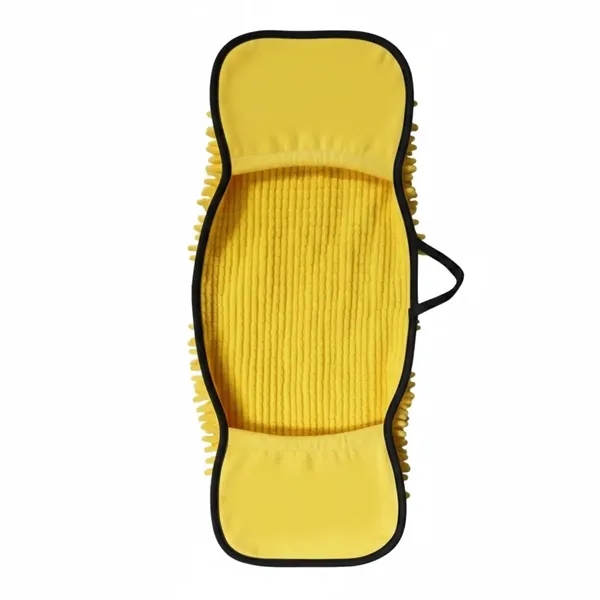 Super absorbent chenille pet towel with custom logo branding.... from ASI 72657 Active Life Promo / Active Life