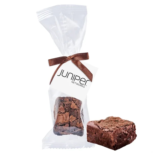 Individual wrapped fresh baked .375 oz brownies available in 3 flavors.... from ASI 71685 Midnite Snax® / Dana's Bakery