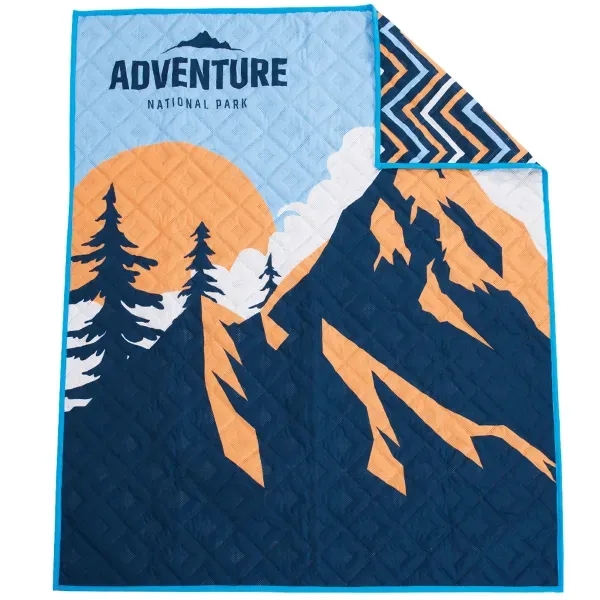 Festival Blanket made of 100% polyester.... from ASI 79750 Pro Towels / Pro Vision