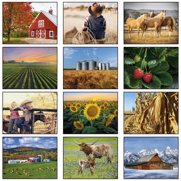 13 month rural living calendar... from ASI 61966 HPG / Beacon Promotions HPG Gold