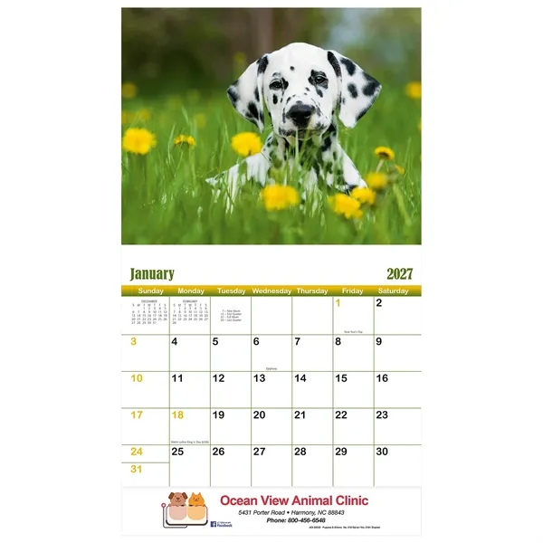 13 month puppies and kittens calendar.... from ASI 61966 HPG / Beacon Promotions HPG Gold