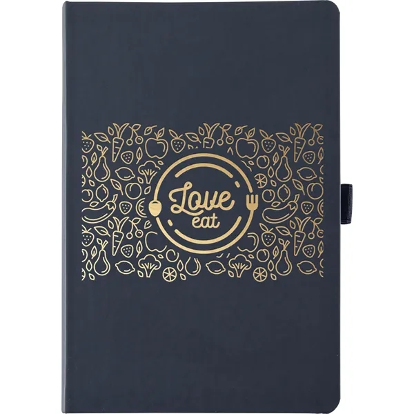 5.5x8.5 Mela Apple Journal, deboss imprint, full-color tip-in, 80 sheets lined... from ASI 91340 Journalbooks/Timeplanner Calendars