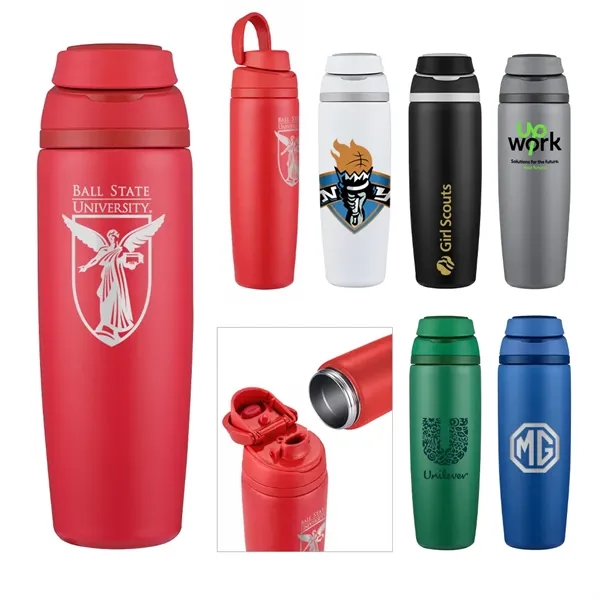 25 oz Top Carry Vacuum Bottle... from ASI 31517 Admart Products