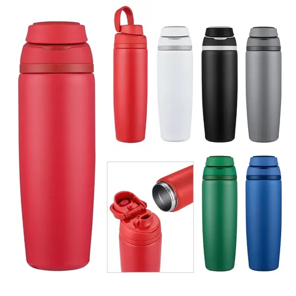 25 oz Top Carry Vacuum Bottle... from ASI 31517 Admart Products