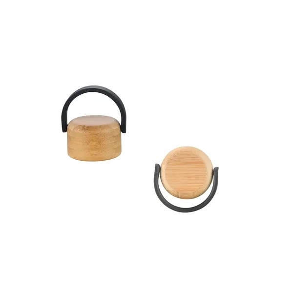 21 oz Glass Water Bottle with Bamboo Lid... from ASI 31517 Admart Products