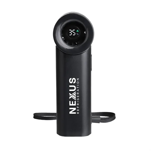 Turbo Pocket Fan w/ LCD Display... from ASI 46755 Cosmo Promos