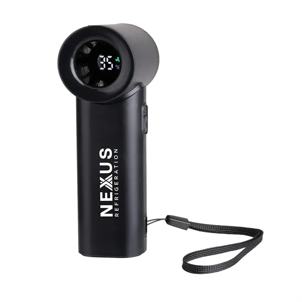 Turbo Pocket Fan w/ LCD Display... from ASI 46755 Cosmo Promos