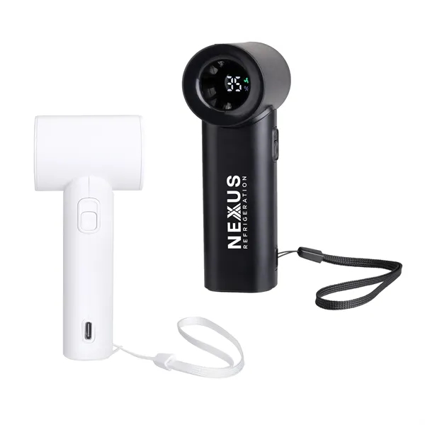 Turbo Pocket Fan w/ LCD Display... from ASI 46755 Cosmo Promos