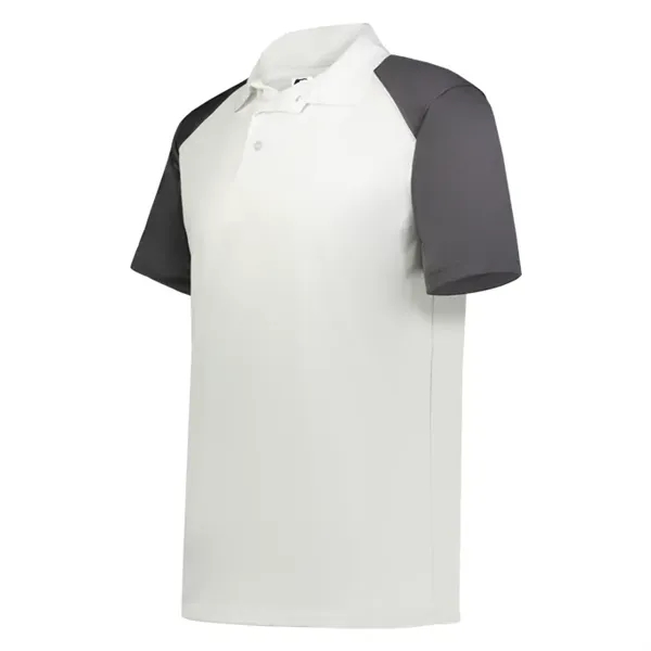 Sport polo with three button placket, solid knit collar, taped back... from ASI 37461 Augusta Sportswear