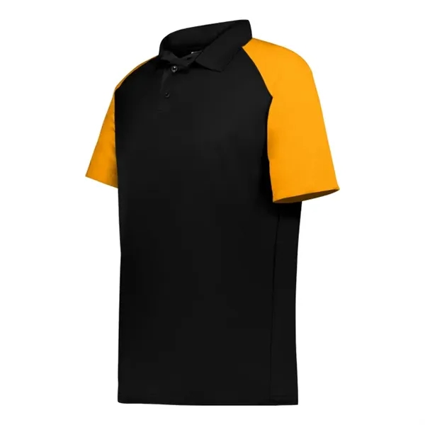 Sport polo with three button placket, solid knit collar, taped back... from ASI 37461 Augusta Sportswear