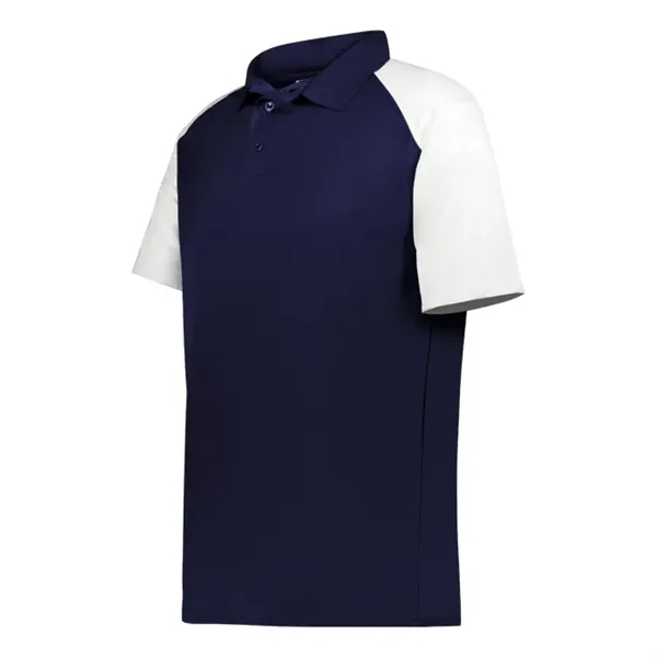 Sport polo with three button placket, solid knit collar, taped back... from ASI 37461 Augusta Sportswear