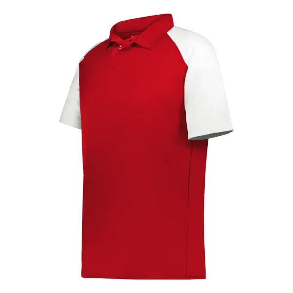 Sport polo with three button placket, solid knit collar, taped back... from ASI 37461 Augusta Sportswear