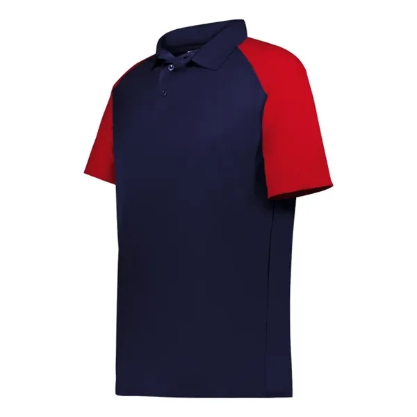 Sport polo with three button placket, solid knit collar, taped back... from ASI 37461 Augusta Sportswear
