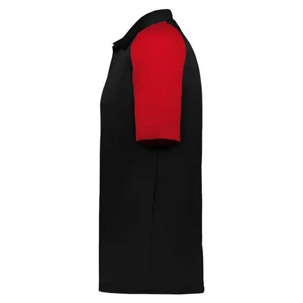 Sport polo with three button placket, solid knit collar, taped back... from ASI 37461 Augusta Sportswear