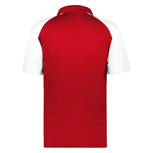 Sport polo with three button placket, solid knit collar, taped back... from ASI 37461 Augusta Sportswear