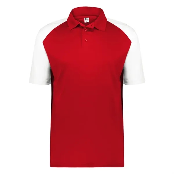 Sport polo with three button placket, solid knit collar, taped back... from ASI 37461 Augusta Sportswear