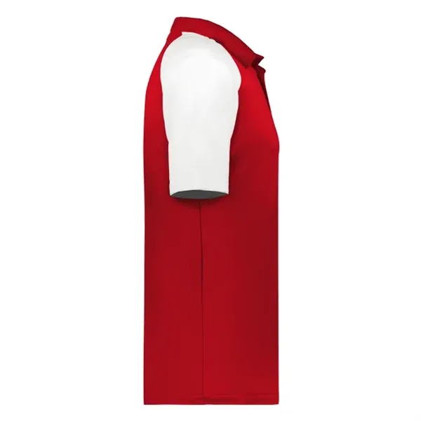 Sport polo with three button placket, solid knit collar, taped back... from ASI 37461 Augusta Sportswear