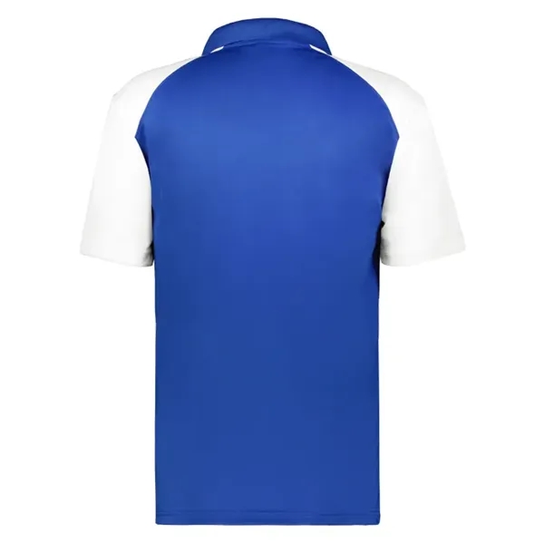 Sport polo with three button placket, solid knit collar, taped back... from ASI 37461 Augusta Sportswear