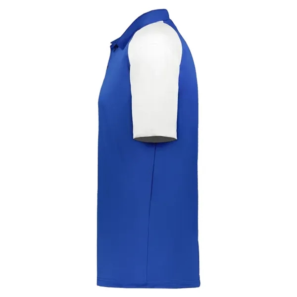 Sport polo with three button placket, solid knit collar, taped back... from ASI 37461 Augusta Sportswear