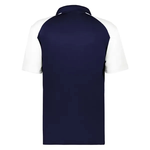 Sport polo with three button placket, solid knit collar, taped back... from ASI 37461 Augusta Sportswear