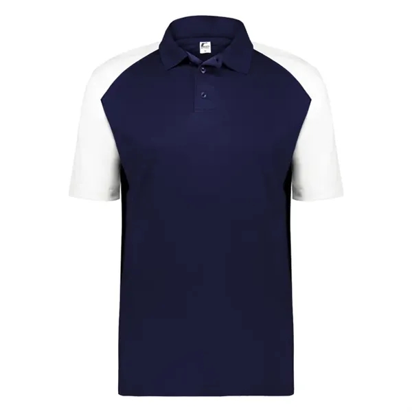 Sport polo with three button placket, solid knit collar, taped back... from ASI 37461 Augusta Sportswear