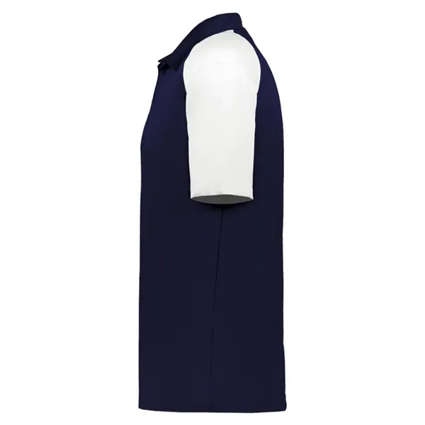 Sport polo with three button placket, solid knit collar, taped back... from ASI 37461 Augusta Sportswear