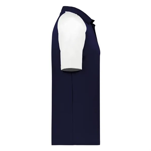 Sport polo with three button placket, solid knit collar, taped back... from ASI 37461 Augusta Sportswear