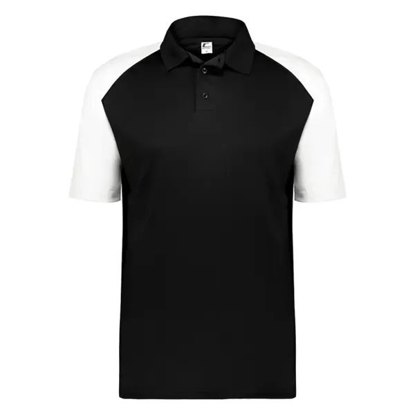 Sport polo with three button placket, solid knit collar, taped back... from ASI 37461 Augusta Sportswear