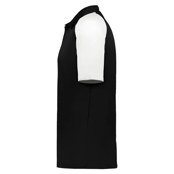 Sport polo with three button placket, solid knit collar, taped back... from ASI 37461 Augusta Sportswear