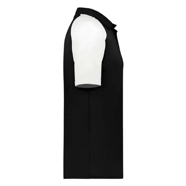 Sport polo with three button placket, solid knit collar, taped back... from ASI 37461 Augusta Sportswear