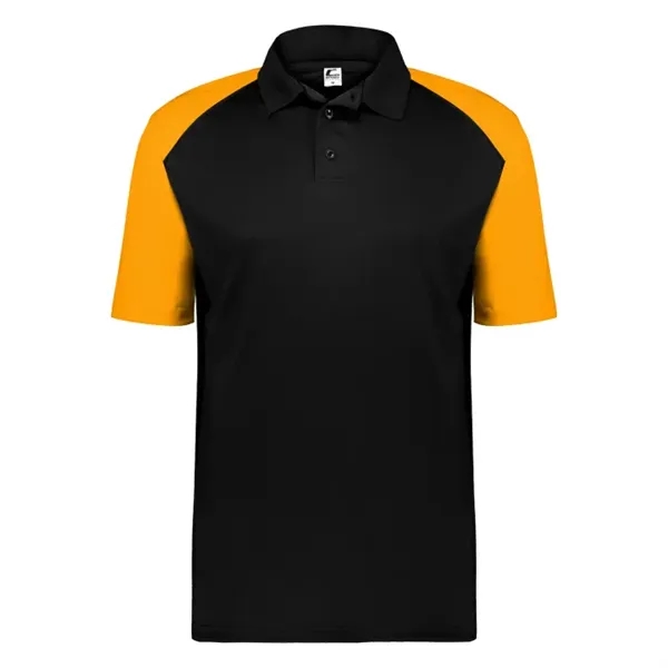 Sport polo with three button placket, solid knit collar, taped back... from ASI 37461 Augusta Sportswear
