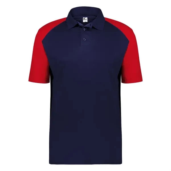 Sport polo with three button placket, solid knit collar, taped back... from ASI 37461 Augusta Sportswear