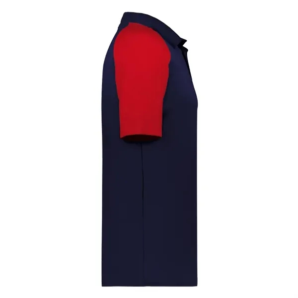 Sport polo with three button placket, solid knit collar, taped back... from ASI 37461 Augusta Sportswear