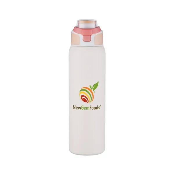 28 oz Vacuum Bottle with flip top... from ASI 31517 Admart Products