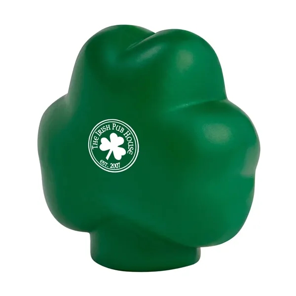 4-leaf clover shaped stress reliever made of PU foam.... from ASI 63549 Jornik Manufacturing Corp