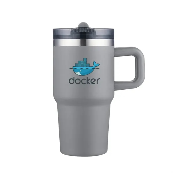 20 oz travel mug vacuum-sealed... from ASI 31517 Admart Products