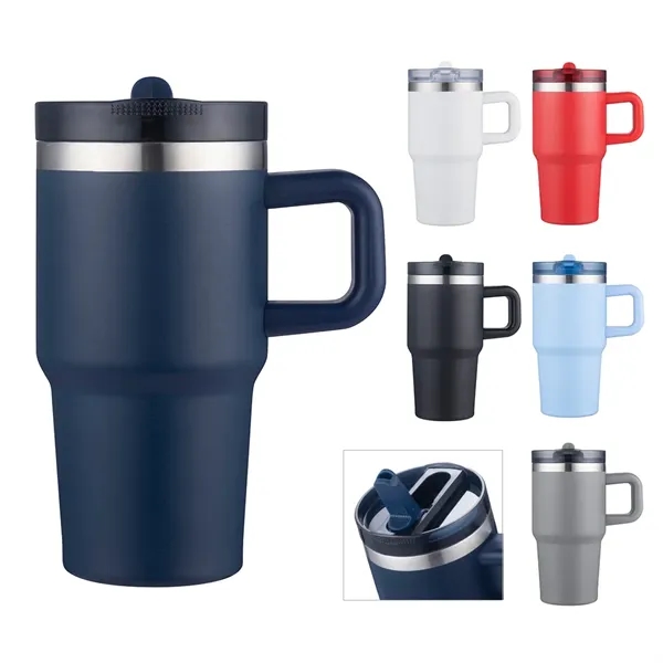 20 oz travel mug vacuum-sealed... from ASI 31517 Admart Products