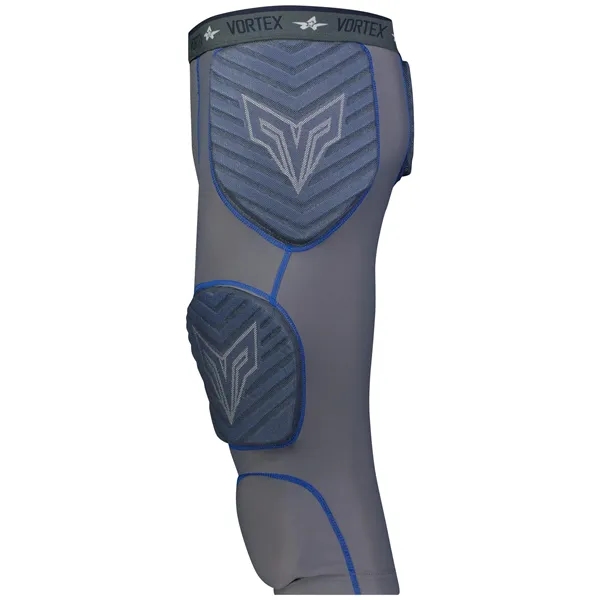 The Vortex Integrated 7 Padded Football Girdle is made from an... from ASI 37461 Augusta Sportswear