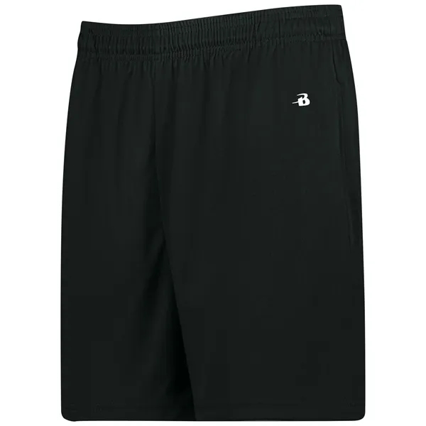 B-Core 5-Inch Inseam Pocketed Shorts with 100% polyester performance fabric.... from ASI 37461 Augusta Sportswear / Badger Sport Badger Sportswear